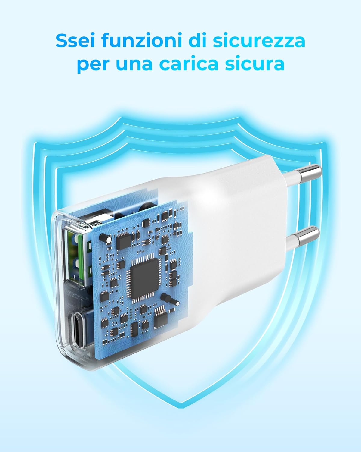 TOPADRE 20W USB C Ladegerät,USB C Netzteil Adapter Mehrfach für i-Phone 16/16 Pro/16 Pro Max/16 Plus/15 14 13 12 11 Pro Max X XS,Schnellladegerät Handy Stecker Charger Ladestecker Ladeadapter